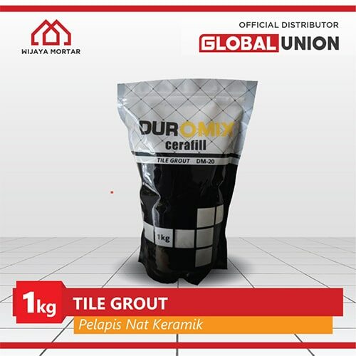 Tile Grout | NAT/Pengisi Rongga Keramik - Global Union Kemasan 1Kg
